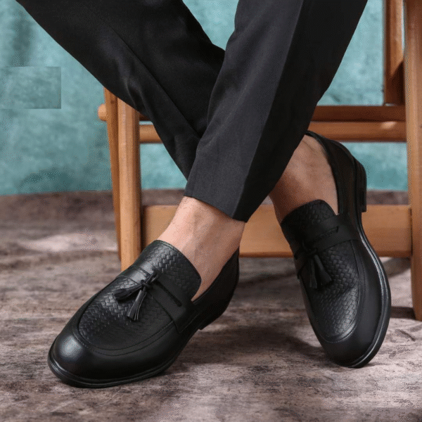 ALFA101 CHAUSSURE EN CUIR NOIR